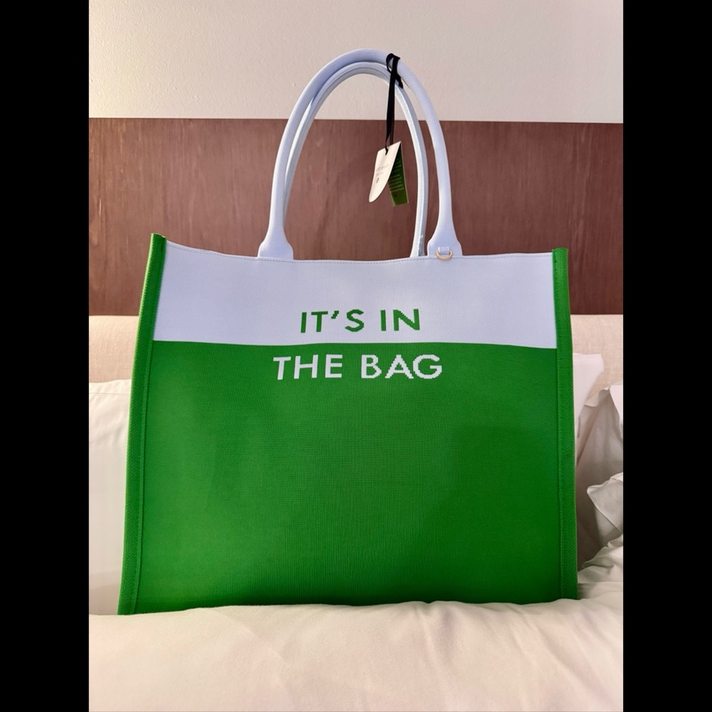 NWT kate spade new york x Target Colorblock Knit Tote Bag